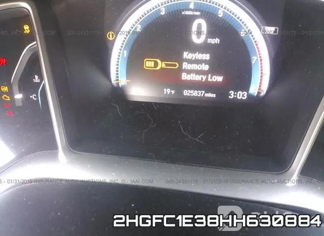 2HGFC1E38HH630884 фото 8