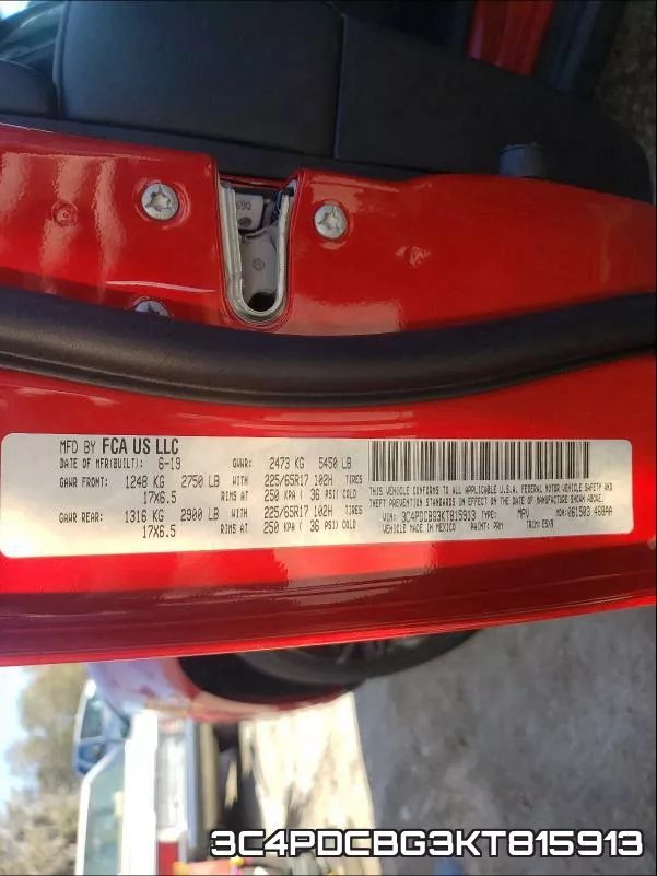 3C4PDCBG3KT815913 фото 2