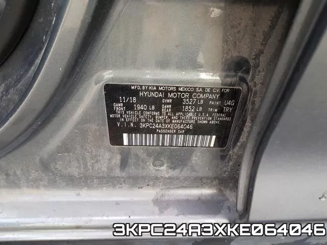 3KPC24A3XKE064046 фото 2