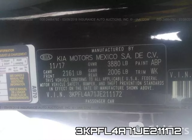 3KPFL4A71JE211172 фото 10