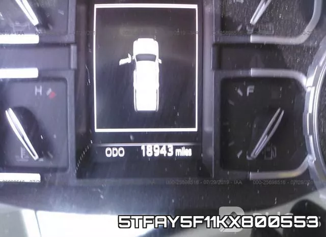 5TFAY5F11KX800553 фото 8