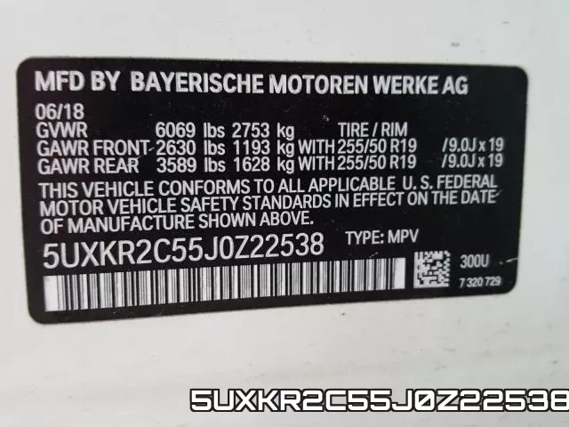 5UXKR2C55J0Z22538 фото 2