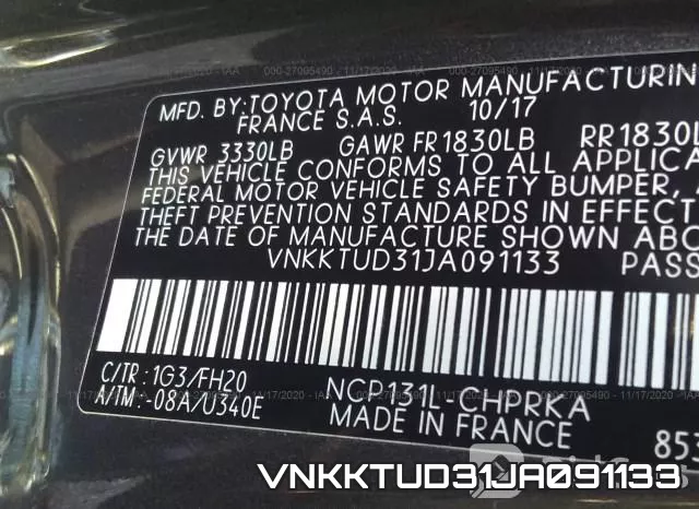 VNKKTUD31JA091133 фото 10