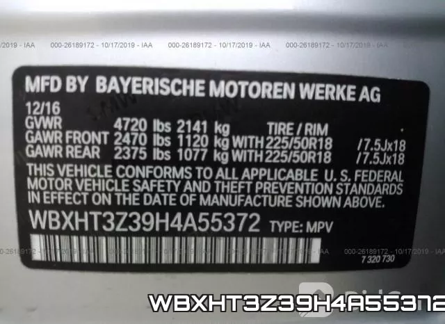 WBXHT3Z39H4A55372 фото 10