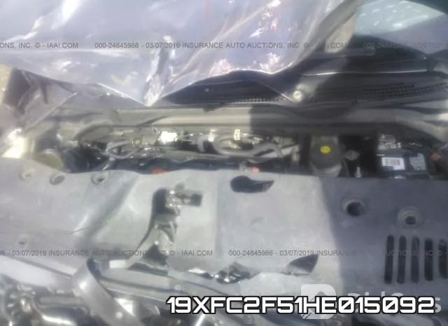 19XFC2F51HE015092 фото 2