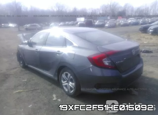 19XFC2F51HE015092 фото 4