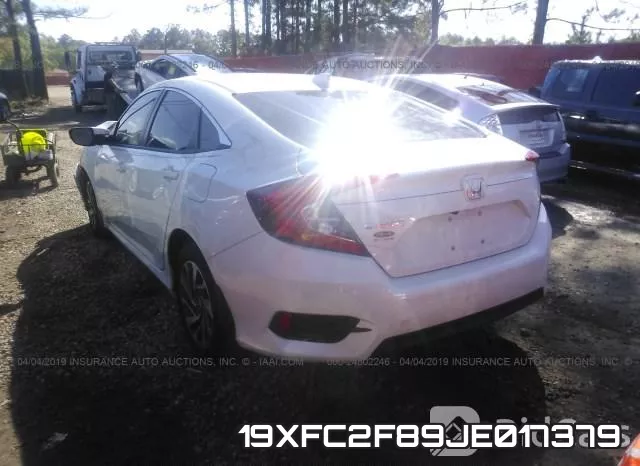 19XFC2F89JE017379 фото 4