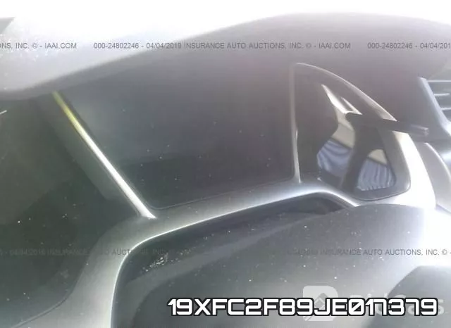 19XFC2F89JE017379 фото 8