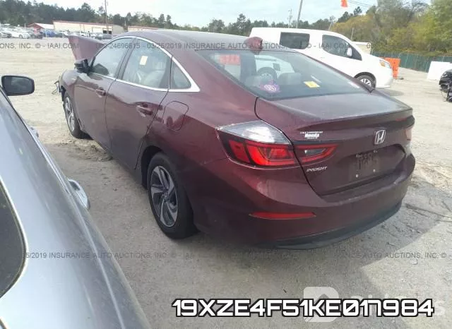 19XZE4F51KE017984 фото 4