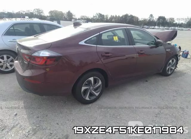 19XZE4F51KE017984 фото 5