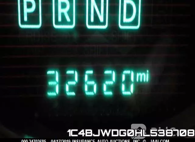 1C4BJWDG0HL538708 фото 8