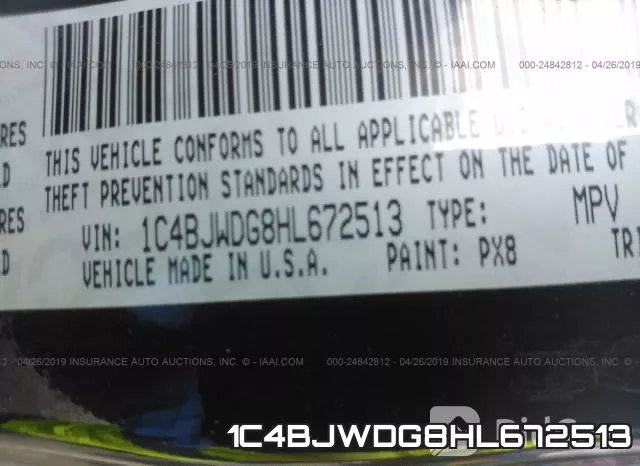 1C4BJWDG8HL672513 фото 10