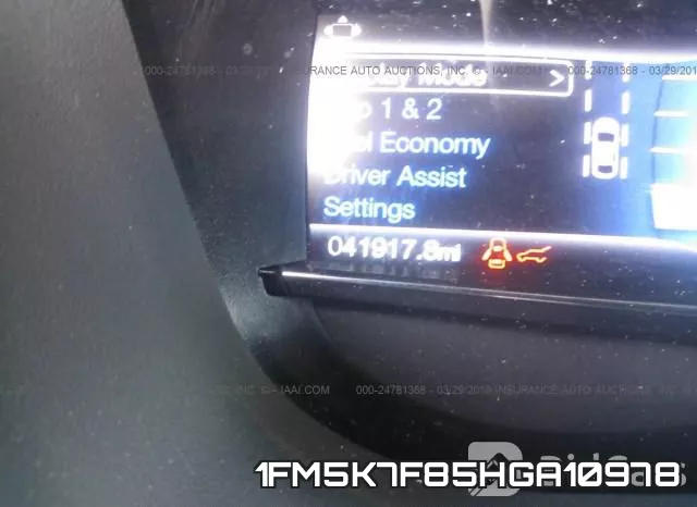 1FM5K7F85HGA10978 фото 8