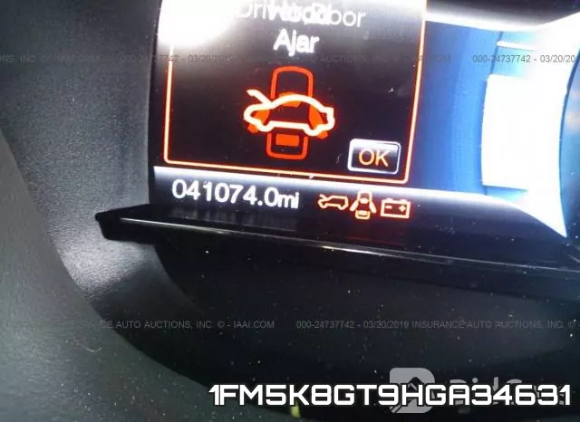 1FM5K8GT9HGA34631 фото 8