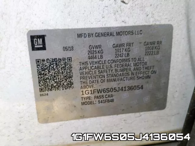 1G1FW6S05J4136054 фото 2