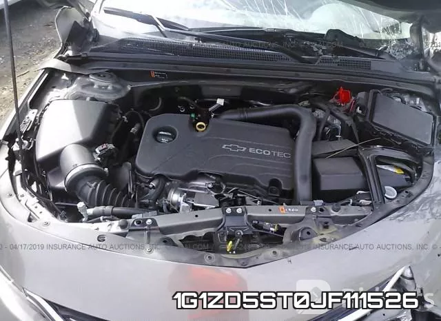 1G1ZD5ST0JF111526 фото 2