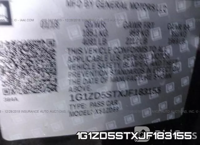 1G1ZD5STXJF183155 фото 10