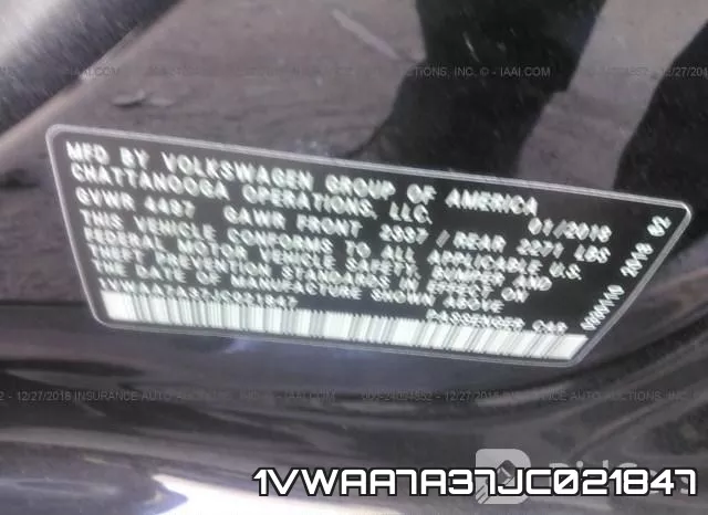 1VWAA7A37JC021847 фото 10