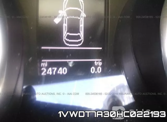 1VWDT7A30HC022193 фото 8