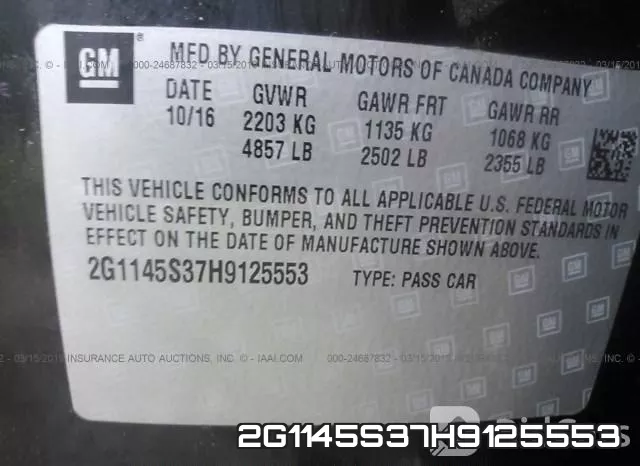 2G1145S37H9125553 фото 10