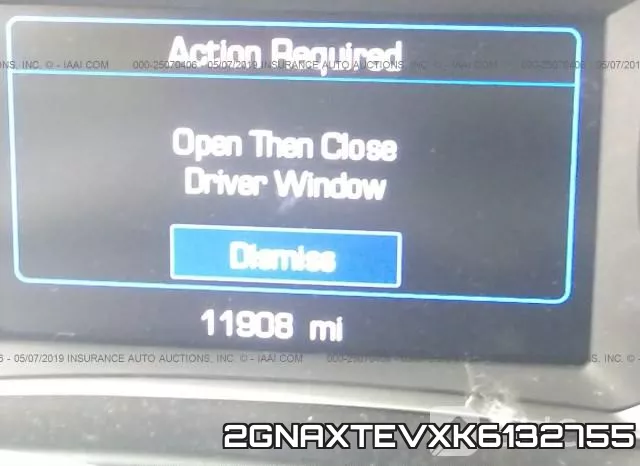2GNAXTEVXK6132755 фото 8