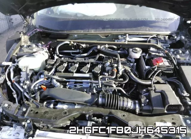 2HGFC1F80JH645315 фото 2