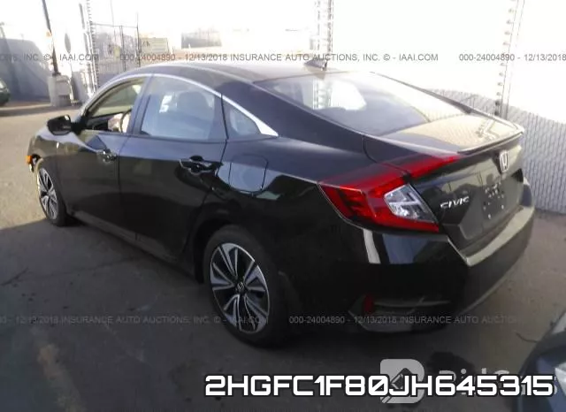 2HGFC1F80JH645315 фото 4