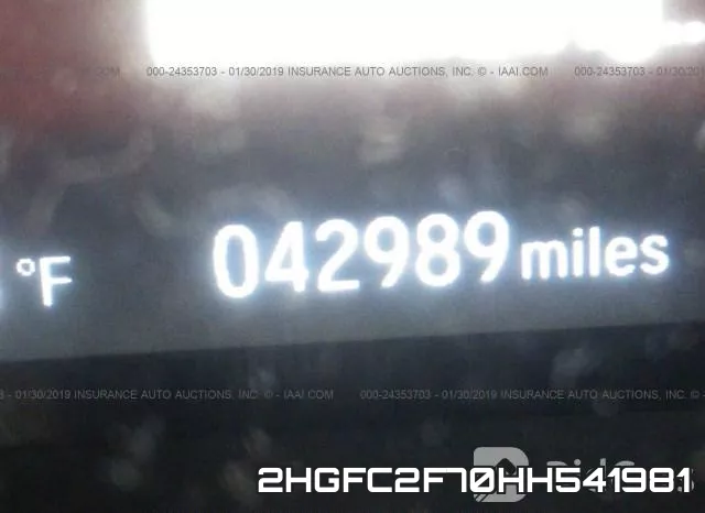 2HGFC2F70HH541981 фото 8