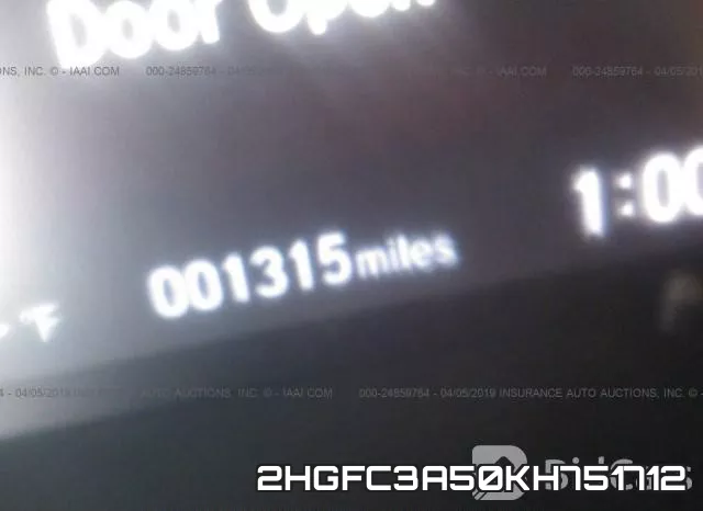 2HGFC3A50KH751712 фото 8