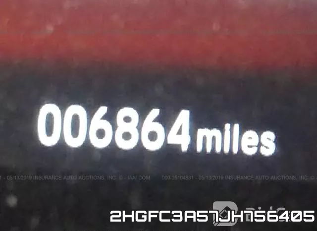2HGFC3A57JH756405 фото 8