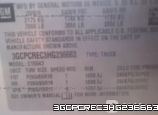3GCPCREC3HG236663 фото 10