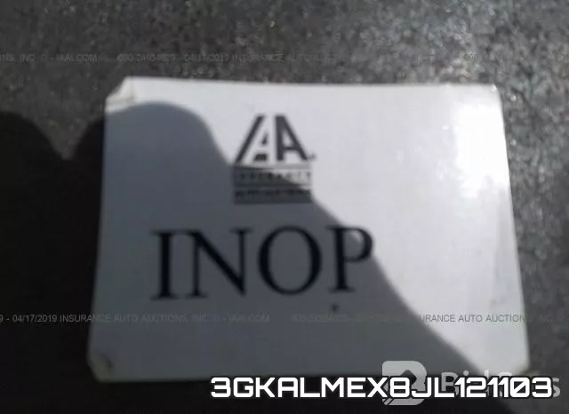 3GKALMEX8JL121103 фото 8