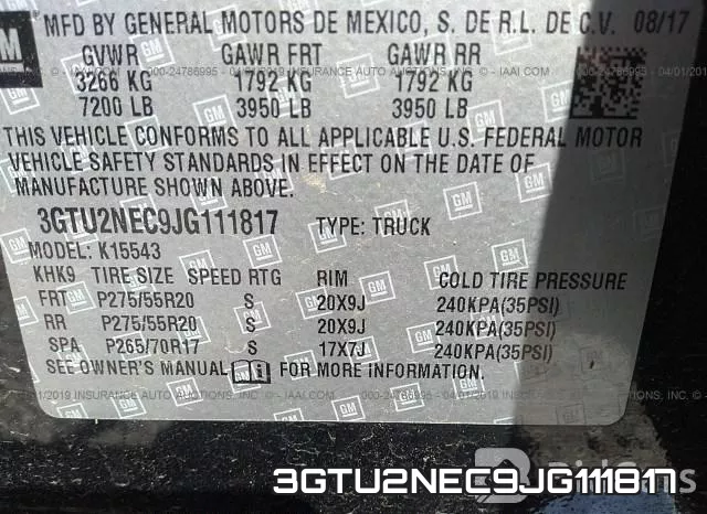 3GTU2NEC9JG111817 фото 10