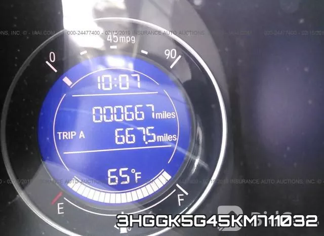 3HGGK5G45KM711032 фото 8