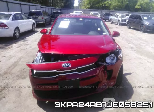 3KPA24AB7JE058251 фото 7