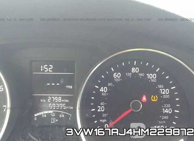 3VW167AJ4HM229872 фото 8