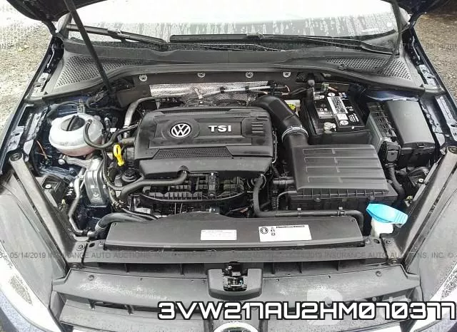 3VW217AU2HM070377 фото 2