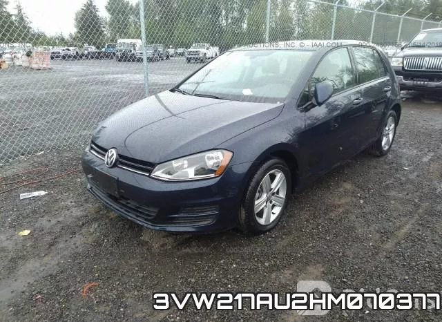 3VW217AU2HM070377 фото 3