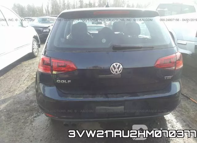 3VW217AU2HM070377 фото 7