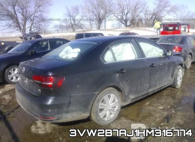 3VW2B7AJ1HM316774 фото 5