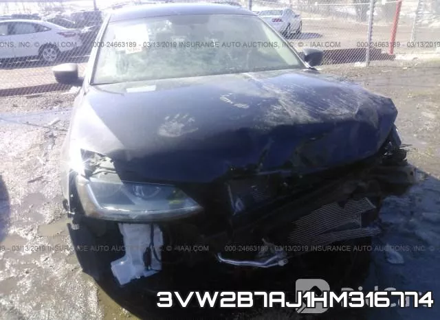 3VW2B7AJ1HM316774 фото 7