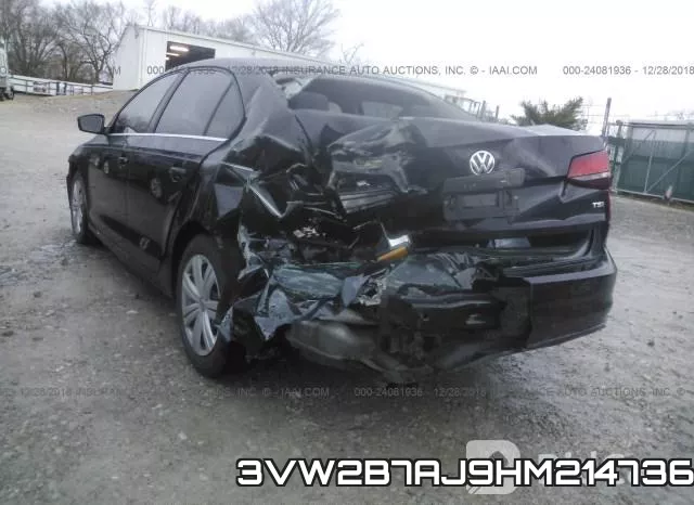 3VW2B7AJ9HM214736 фото 4