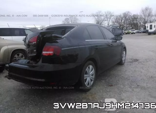3VW2B7AJ9HM214736 фото 5