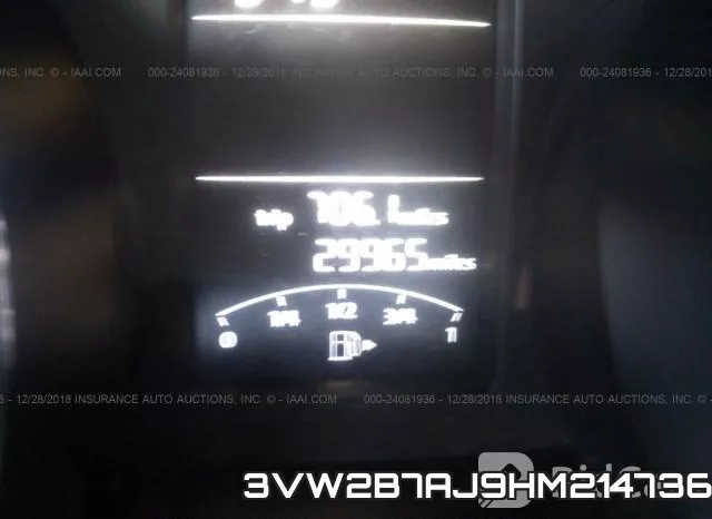 3VW2B7AJ9HM214736 фото 8