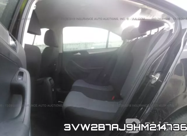 3VW2B7AJ9HM214736 фото 9