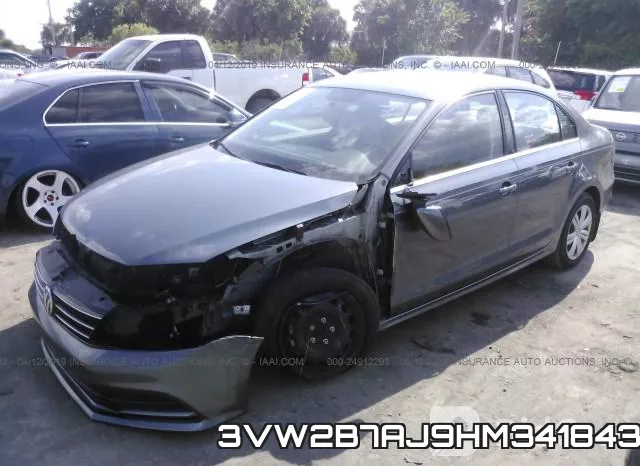 3VW2B7AJ9HM341843 фото 3