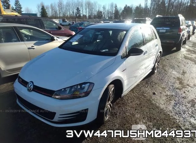 3VW447AU5HM044937 фото 3