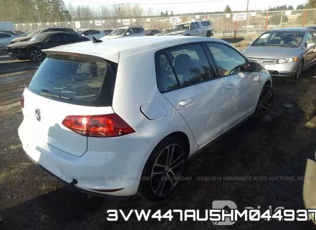 3VW447AU5HM044937 фото 5