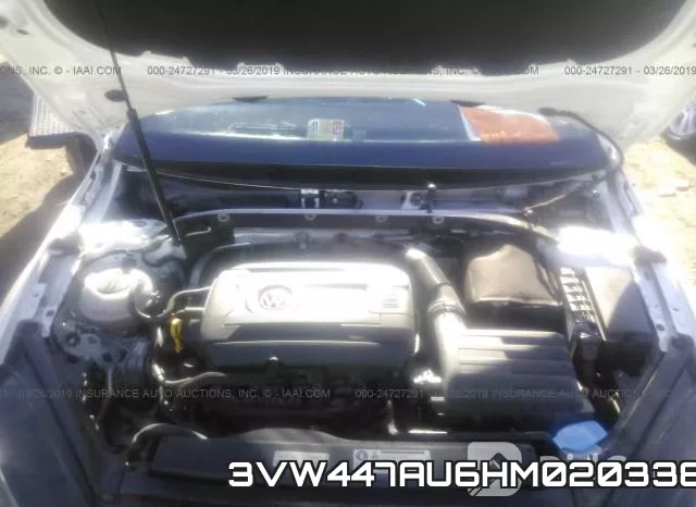 3VW447AU6HM020338 фото 2
