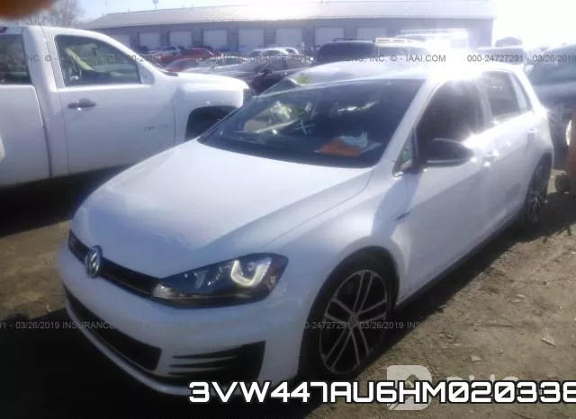 3VW447AU6HM020338 фото 3